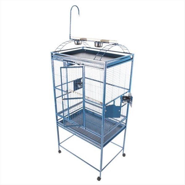 A&E Cage A&E Cage 8003223 White Play Top Cage With 0.63 In. Bar Spacing 8003223 White